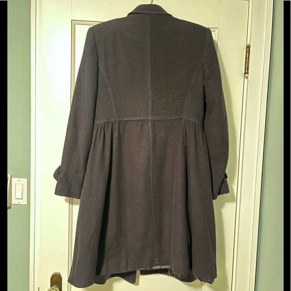Kristen Blake Wool & Cashmere Knee-Length Peacoat - Picture 2 of 4